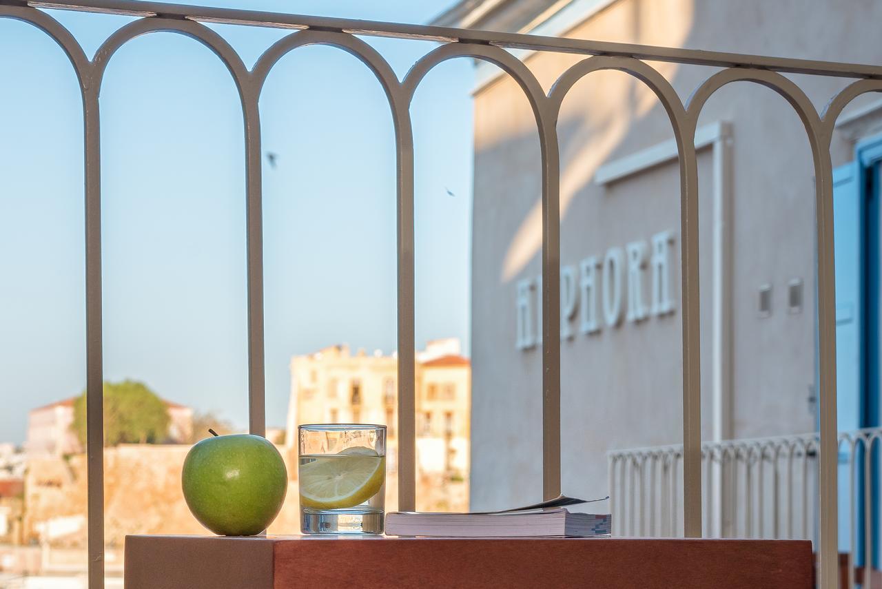 Hotel Amphora Hriszí Aktí Haniá Kültér fotó