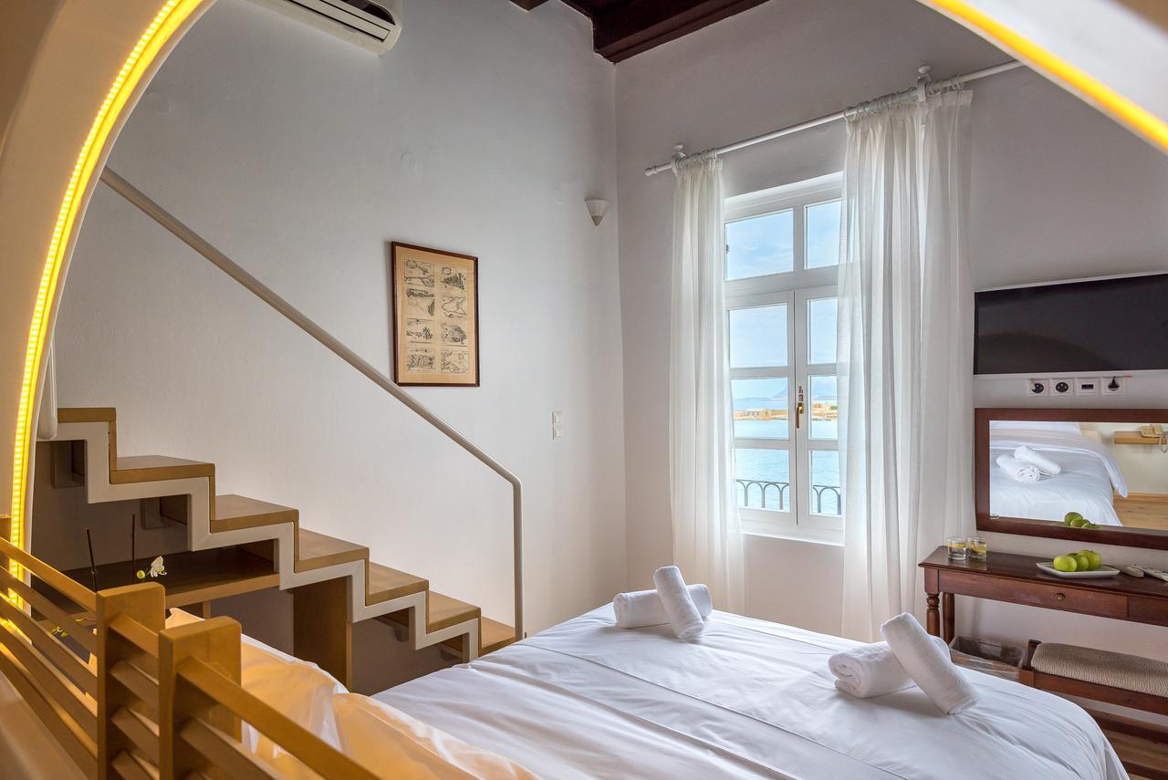 Hotel Amphora Hriszí Aktí Haniá Kültér fotó