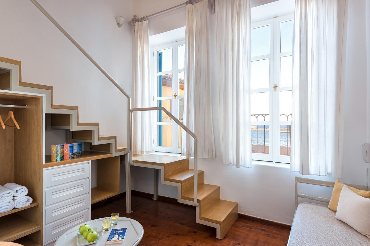 Hotel Amphora Hriszí Aktí Haniá Kültér fotó
